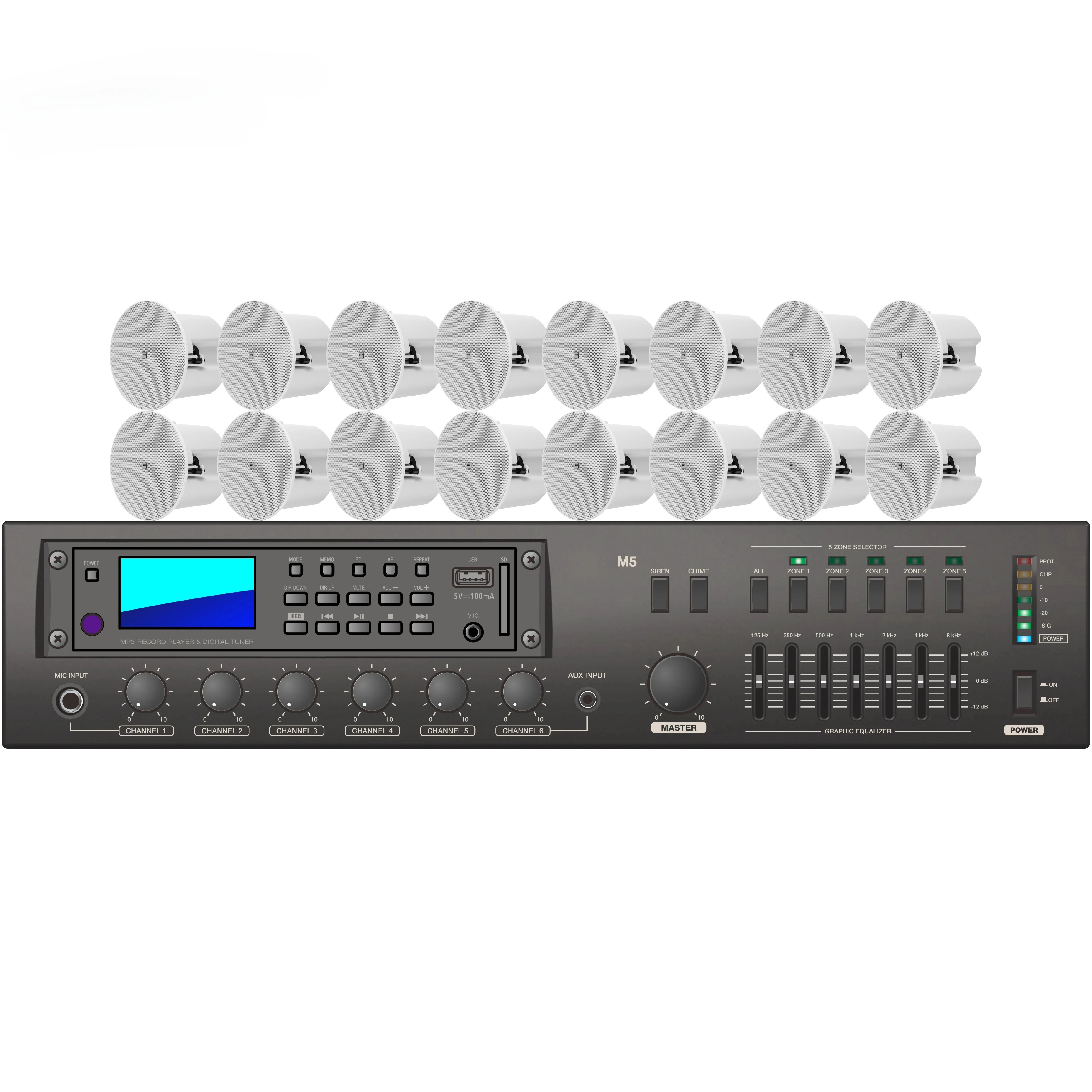 AMPLIFICADOR DE POTENCIA digit - Audio Music Store reseña y precio