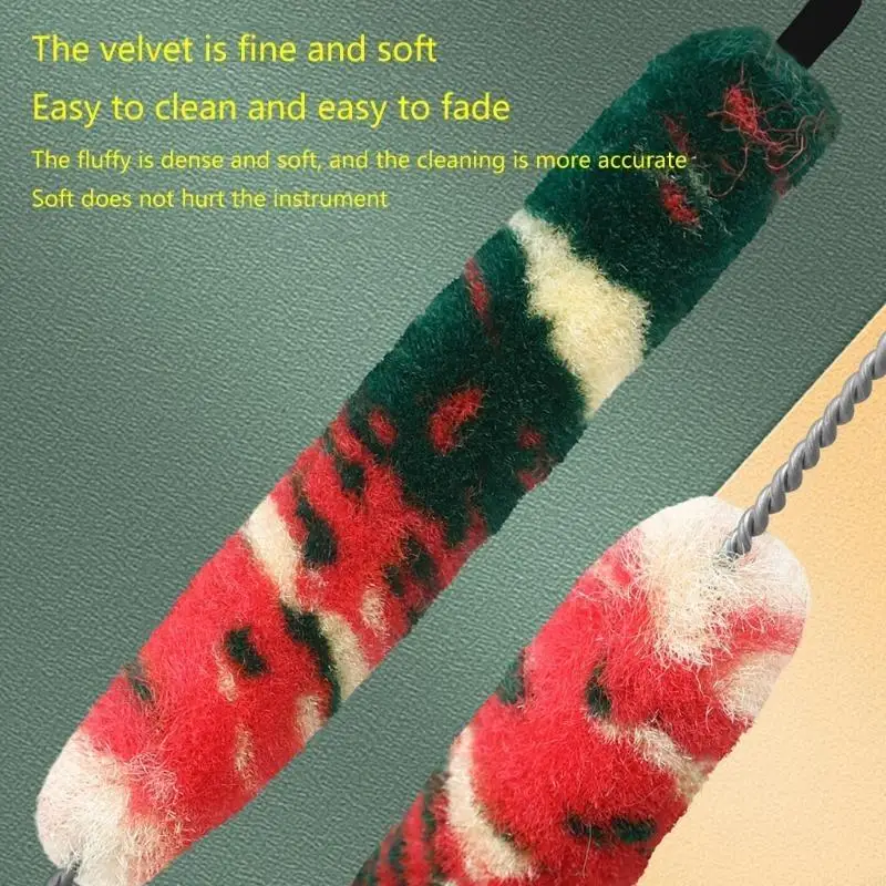 Cleaning Brush Cleaning Tool Portable Cleaner Cleaning Part Swab Cleaning Brushes for Piccolo Flute