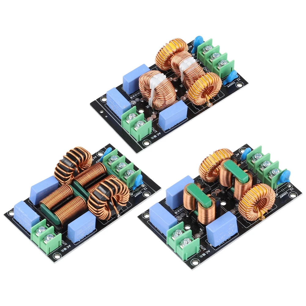 4a 10a 20a 3-stufige Emi-Leistungs filter platine emi elektro magnetische Interferenz reinigen die Gleichstrom-Differential-Audio verstärker platine