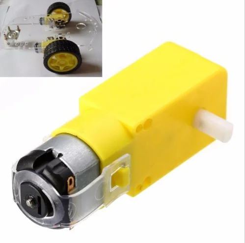 Mini moteur à engrenages en plastique à réduction électrique DC 3-6V, 20 pièces, pour Robots intelligents, jouet