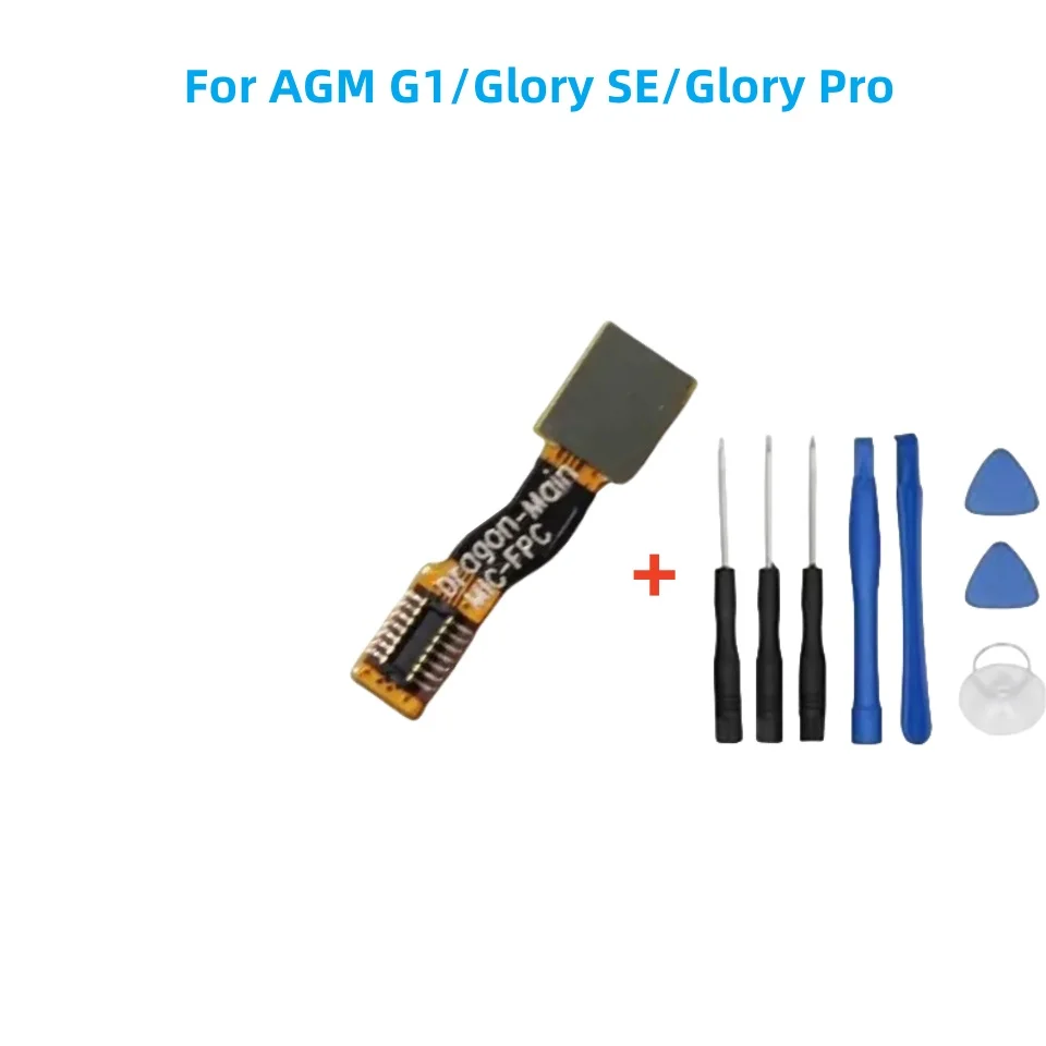 New Original For AGM Glory Se Glory Pro G1 Cell Phone Microphone Dragon Main Micro FPC Cable MIC Repair Parts Accessory