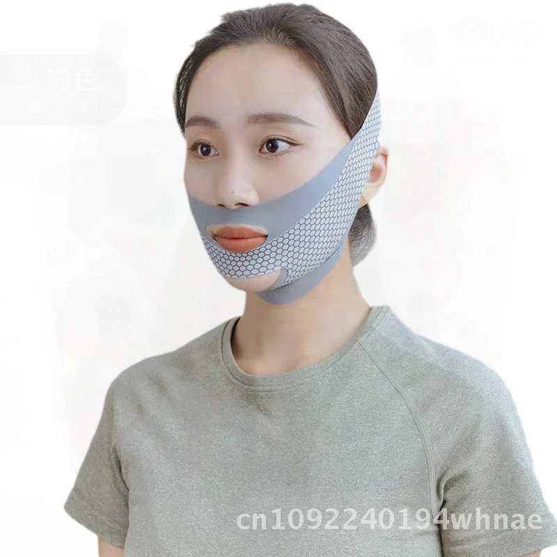 풀 페이스 리프팅 밴드 V-페이스 조형 마스크 콧가랑이 주름 완화 이중턱 감소 얼굴 조형 도구