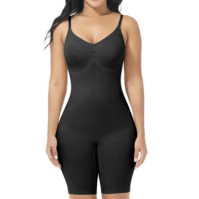 One Piece Shapewear Bodysuit Tummy Control Waist Cincher Slimming Seamless Lifting Underwear for Women