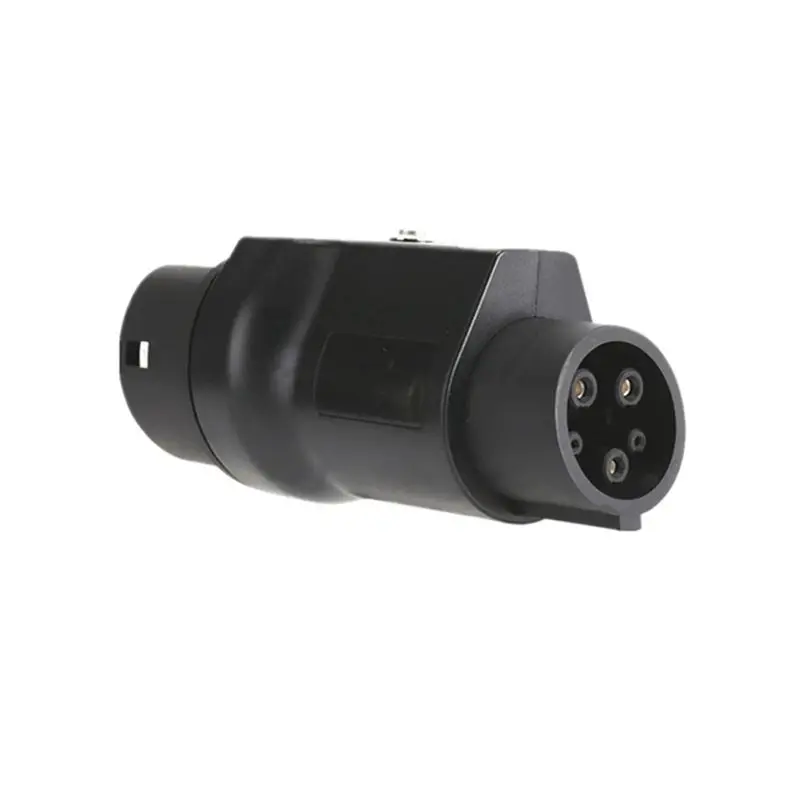 A82M-1 PCS GBT To Type1 Adapter 7.2Kw Compatible With GB/T Black & White For Electric Cars With Type1 Charging Socket