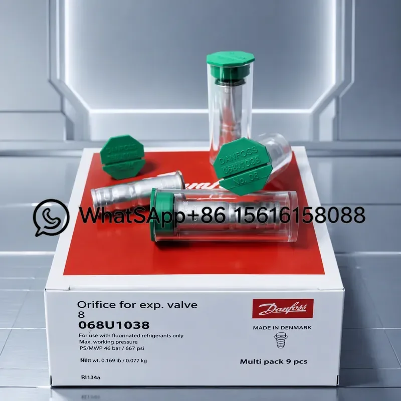 Original Danfoss Expansion Valve Spool Flat BE02 068-2091 068-2060 068-2089  068-2092 068-2093 068-2094 068-2095 068-2096