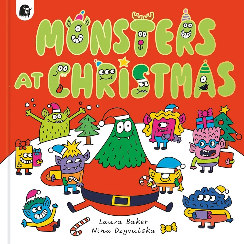 

Nina DzyvulskaMonsters At Christmas Laura Baker Nina Dzyvulska Happy Yak 9780711276703 Book