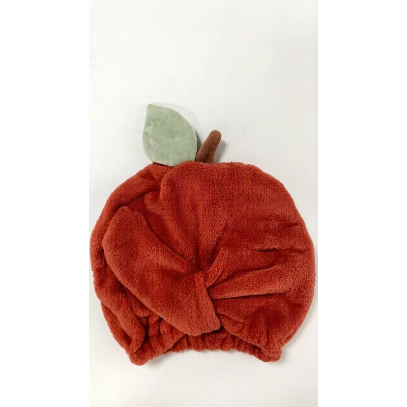 Cute Ping Anguo style dry hair cap, fast water absorption, super water absorption, quick drying towel, coral headscarf