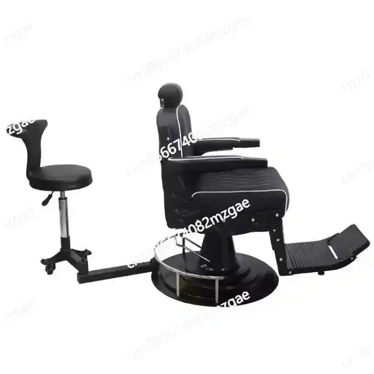 For Adjustable barber stool rotating barber chair with wheels salon technician chair beauty salon swivel chair
