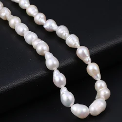 Natural 100% Real Pearl Beads Irregural Shape Natural Baroque Pearl Beaded for Making DIY Jewerly Necklace Bracelet Gift