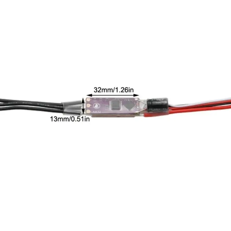 652F 2-4S 40 A Tuner Parameter Pengontrol Kecepatan untuk Model Motor Motor Tanpa Kuas