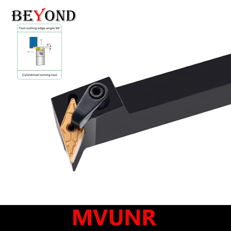 BEYOND MVUNR MVUNL MVUNR2525M16 MVUNR2020K16 MVUNR1616H16 MVUNR3232P16 External Turning Tool Holder CNC Carbide Inserts VNMG16