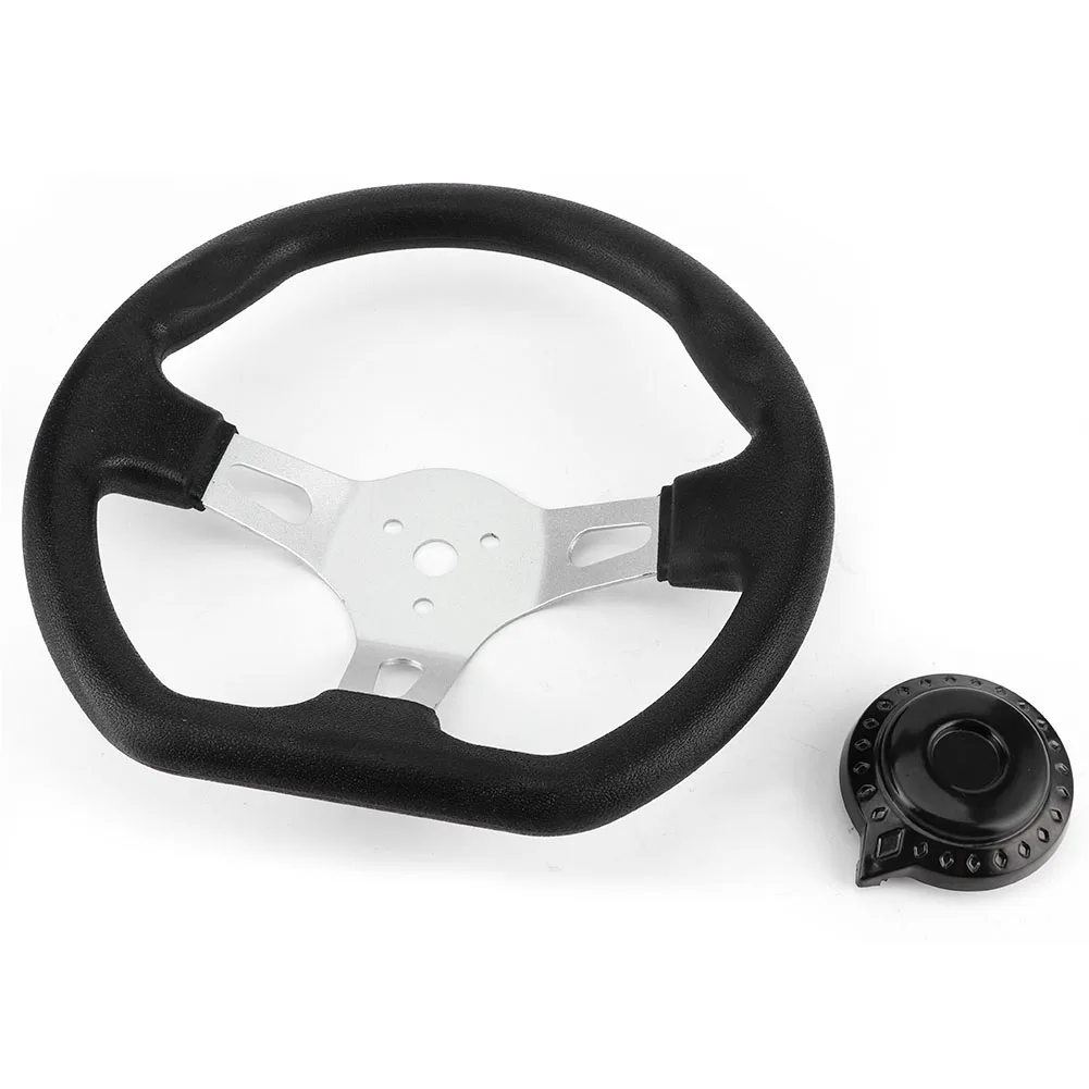 

Buggy Steering Wheel 270mm High Quality Steering Wheel for GO Kart Buggy Racing Cart Accessory
