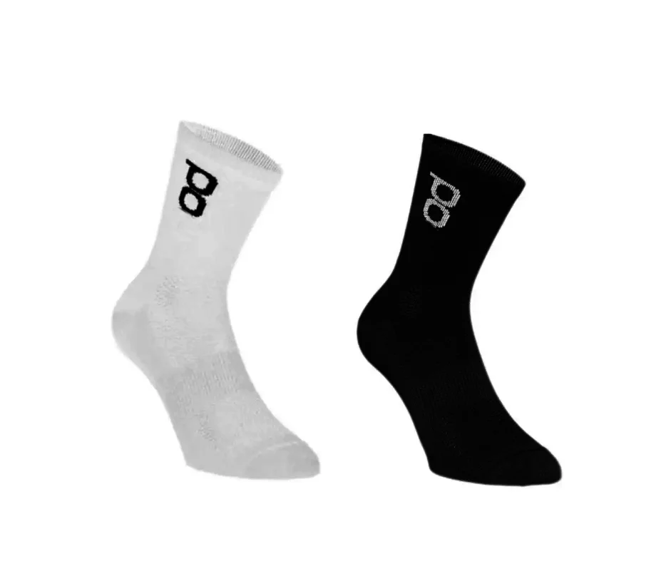 

2025 New Speed Dry Road Cycling Outdoor Socks Black and White Highway Cycling Outdoor Socks Black and White