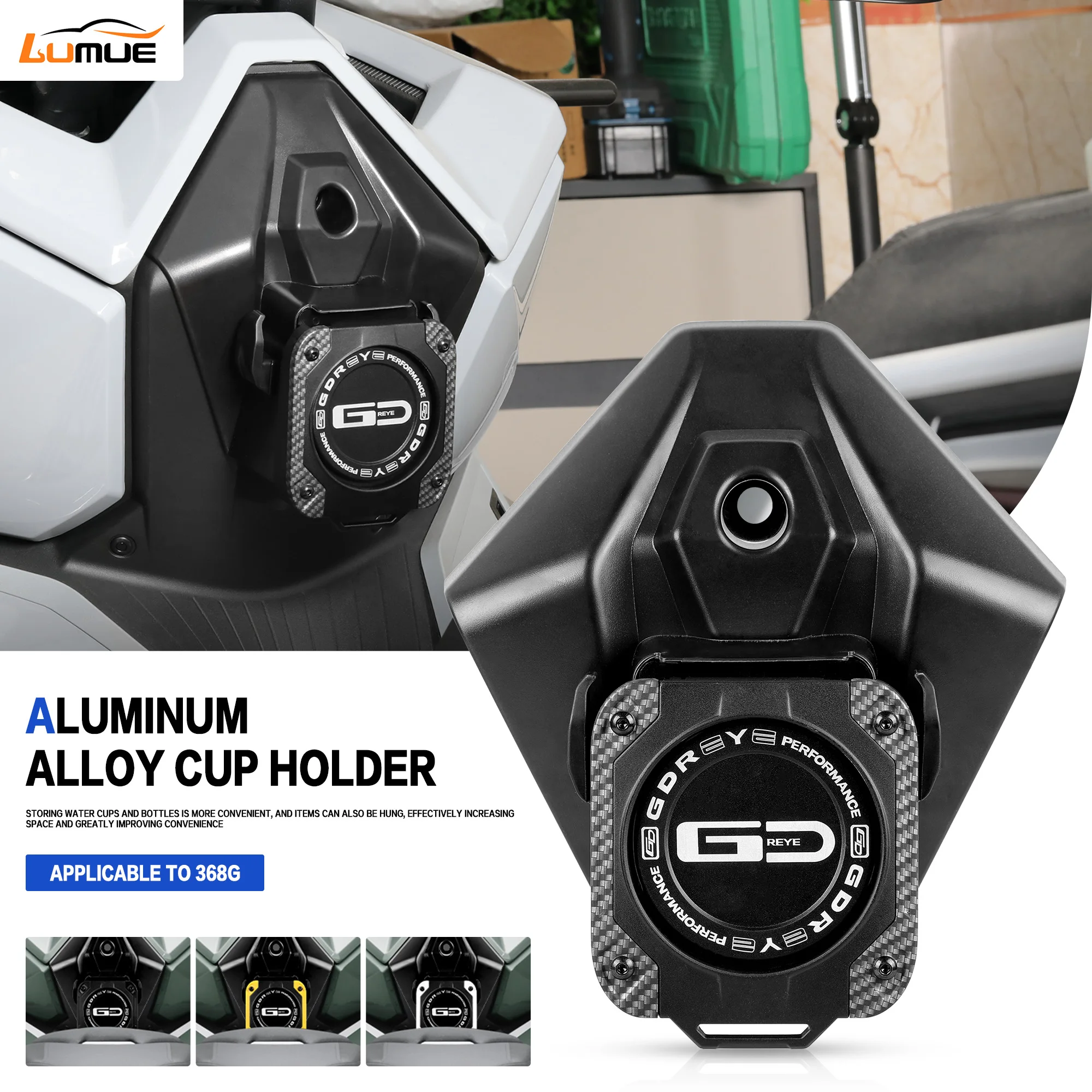 

For Zontes 368G Beverage Water Drink Cup Holder Motorcycle 368G Aluminum Alloy Special With Stand For Water Cup