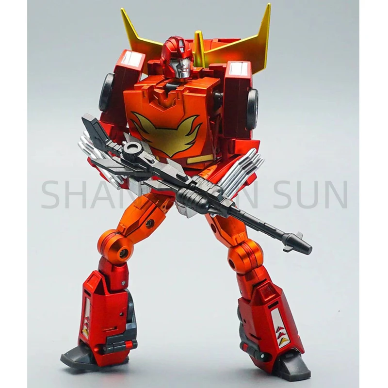 [In Stock] MFT Transformation Ms-19E Metal Alloy Version Rodimus Prime MS19E 12CM Small Scale Action Figure Robot Toy