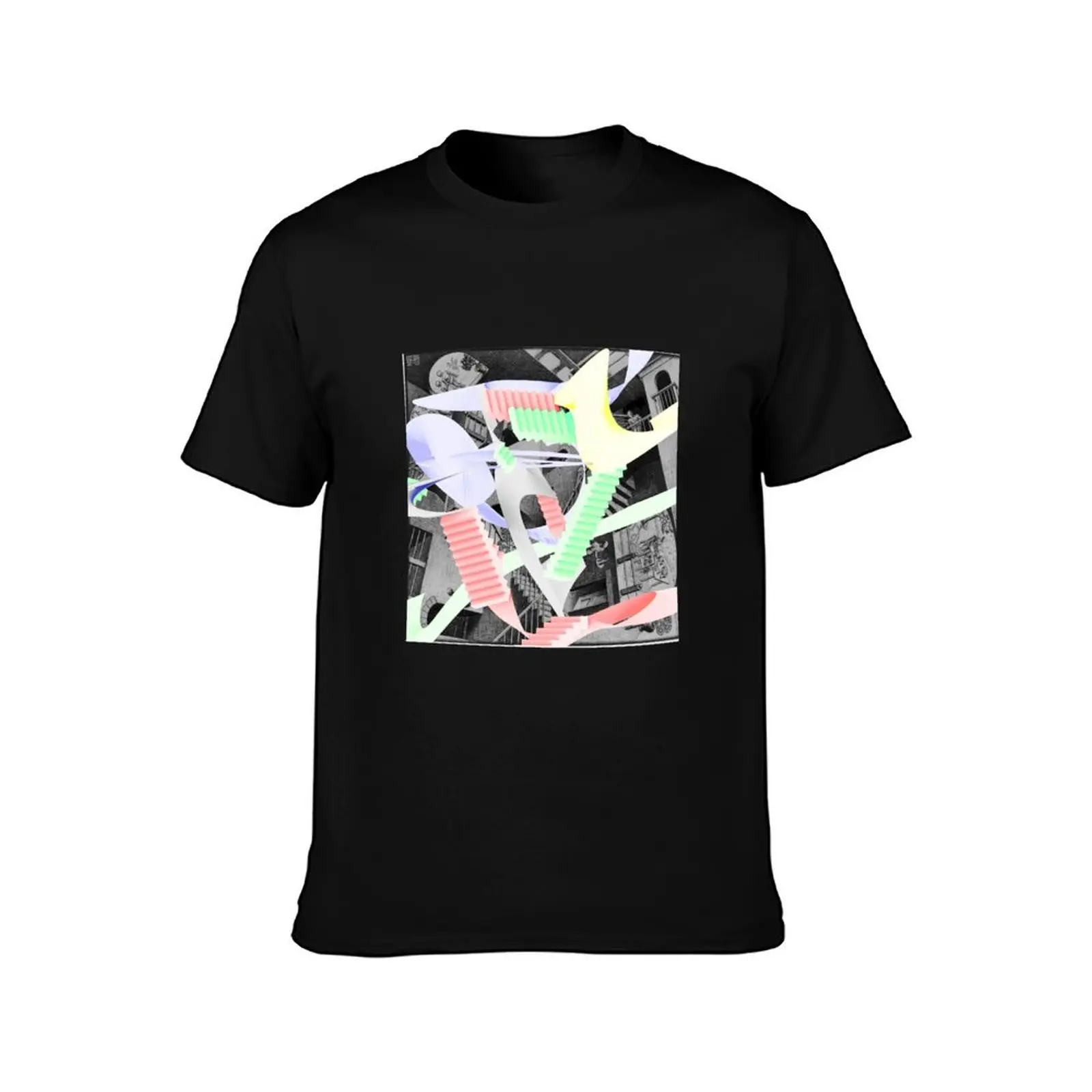 escher T-Shirt Summer Casual Loose T-Shirt