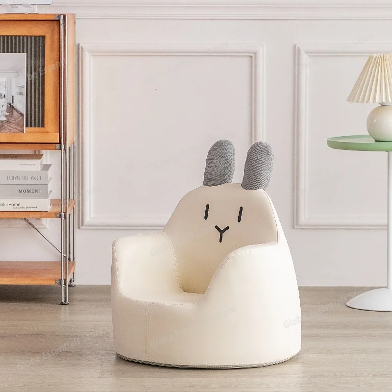 Children's Mini Cartoon Sofa Baby Cute Rabbit Bear Seat  Boy Girl Small Confortable Sofa for Reading