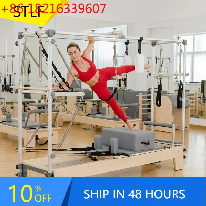YAO YTYIN LUMINE Maple Wood Portable Pilates Half Trapeze Tower Custom Logo Eco-Friendly Full Body Workout Equipment For Humid C