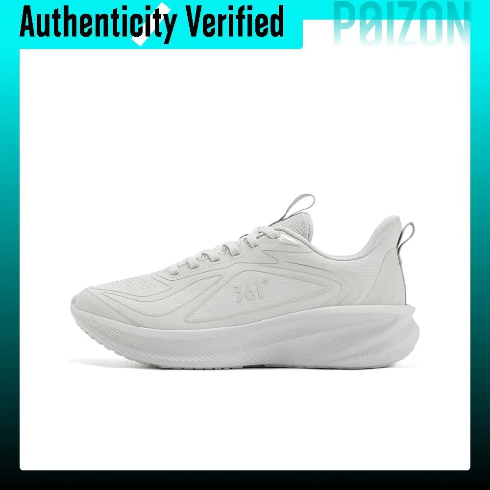 361° Comfortable Rain Screen Cushioning Abrasion Resistant Low top Casual Running Shoes Men's White 672532204-1