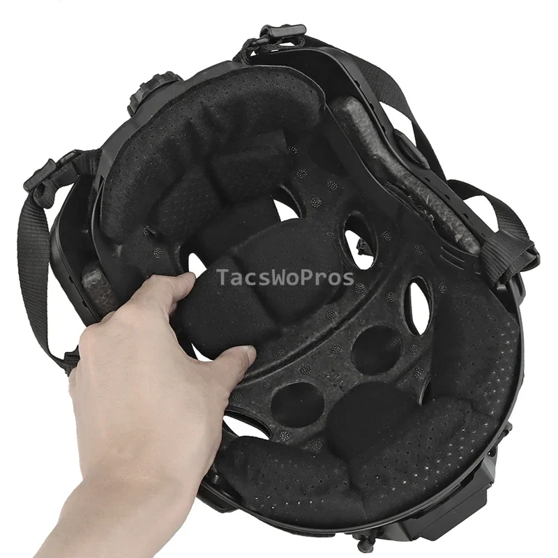 Kit almohadillas interiores EVA memoria para casco táctico - imagen 2