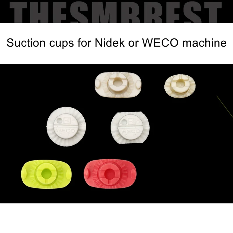 Ventose in plastica ventose per Nidek/Weco/Essilor, accessori per macchine per bordi per lenti strumenti per occhiali Essilor Verio edging machine