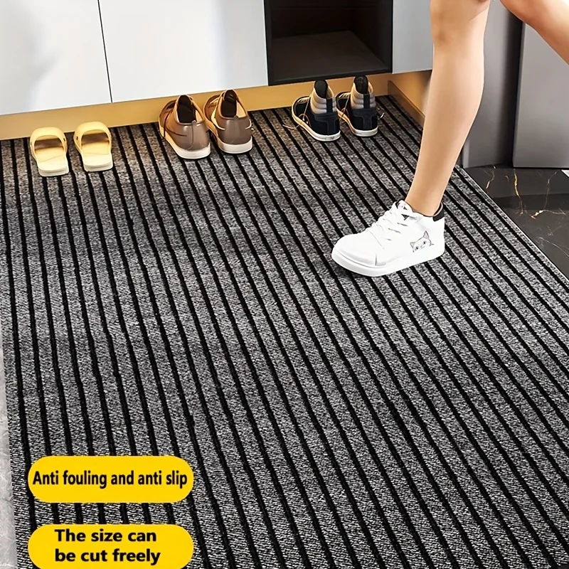 Anti Slip Floor Mat, Durable Rubber Sole, Dirt Resistant Floor Mat, Hallway and Front Porch Door Mat, Entrance
