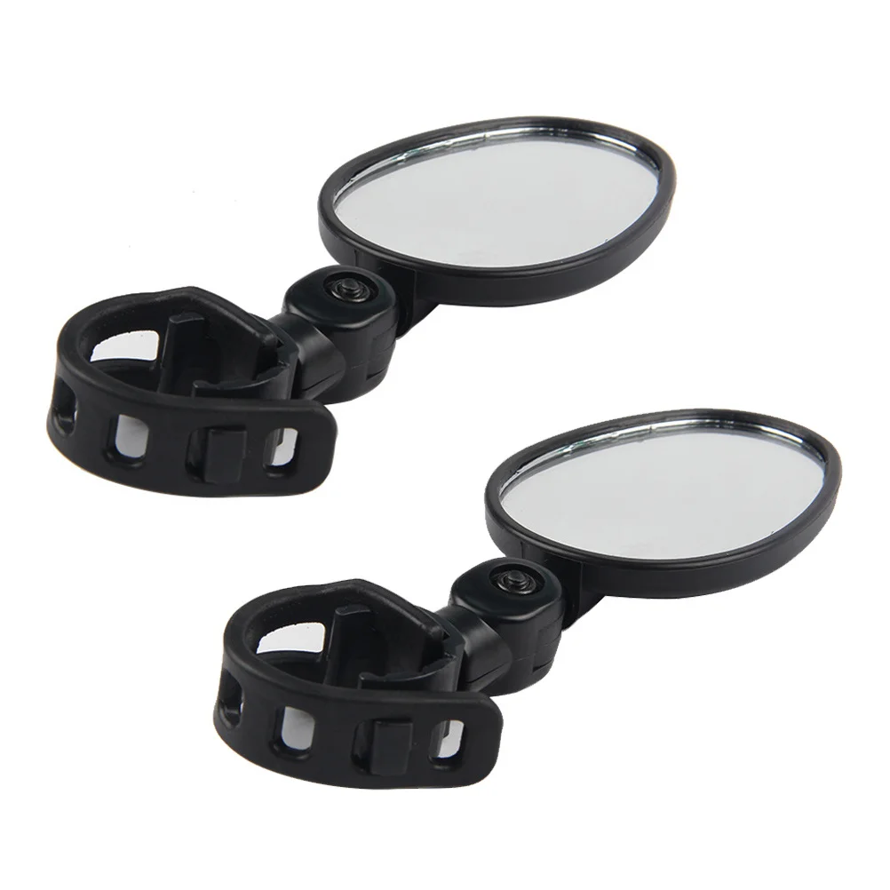 

1Pair Rotatable Motorcycle Mirror 360 Degree Adjustment Sturdy Durable Acrylic Plastic Material High Cost Performance Cycling