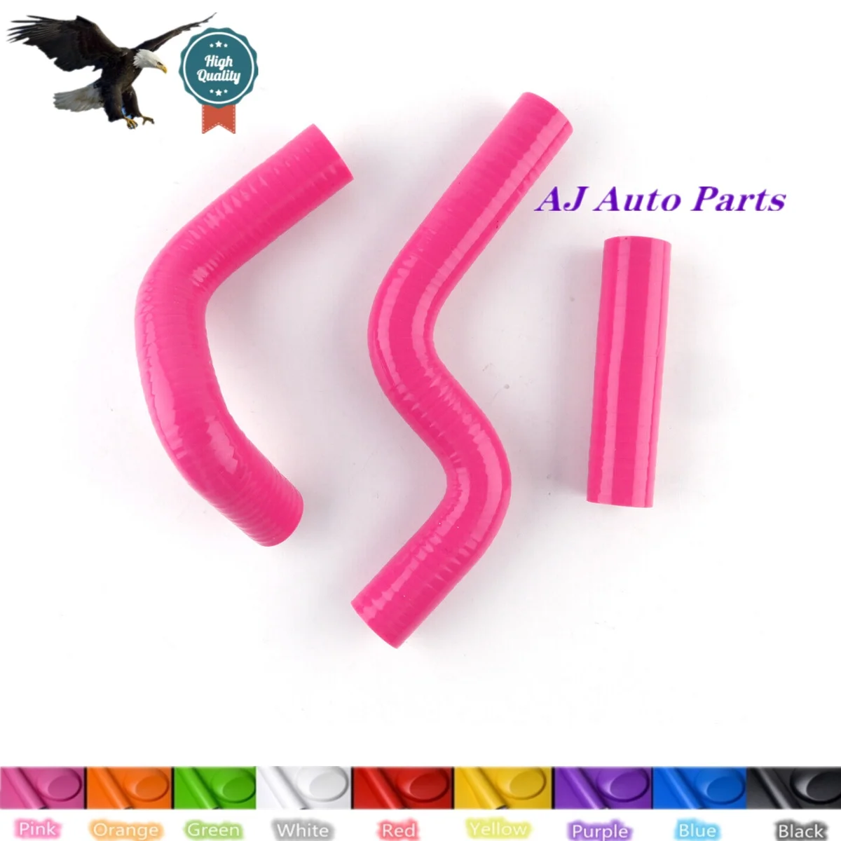 

For KAWASAKI KX80 KX85 KX100 1998-2013 Silicone Radiator Coolant Hoses（3 -PLY Hose ）