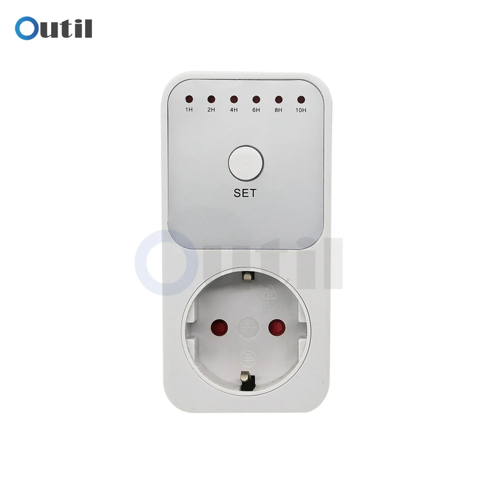 24 Hour Cyclic Electronic Digital Timer Switch EU UK AU US BR FR Plug Kitchen Timer Outlet Programmable Timing Socket 220V