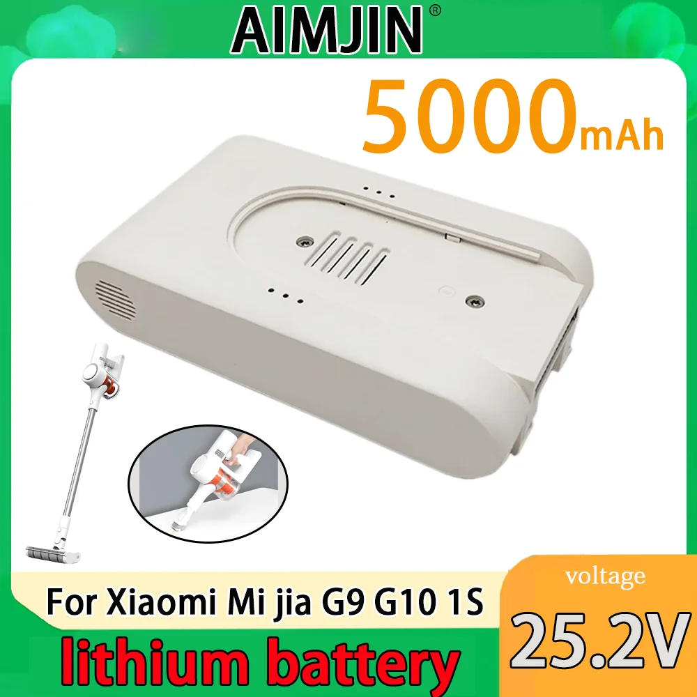 25.2V rechargeable lithium-ion battery pack ，for Xiaomi Dreame G9 G10 R10 1S T10 T20 wireless vacuum cleaner Replace the battery