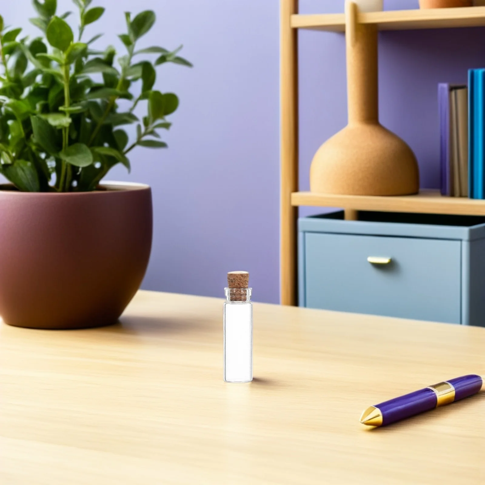 

100Pcs Wishing Bottles 11x35mm Mini Glass Bottles Cork Stoppers Tiny Jars DIY Crafts Message Notes Wedding Keepsakes