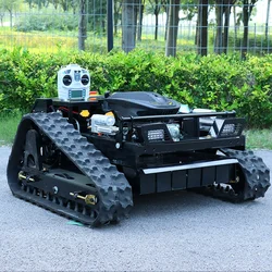 Customized New Design Remote Control Robot Lawn Mower Multi Purpose Rc Lawn Mower For Farmer