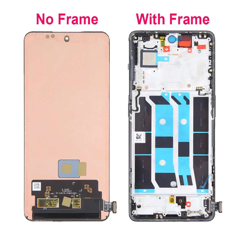 AMOLED For Oneplus Ace 2V LCD Ace2V PHP110 Display Touch Screen Replacement Digitizer Assembly