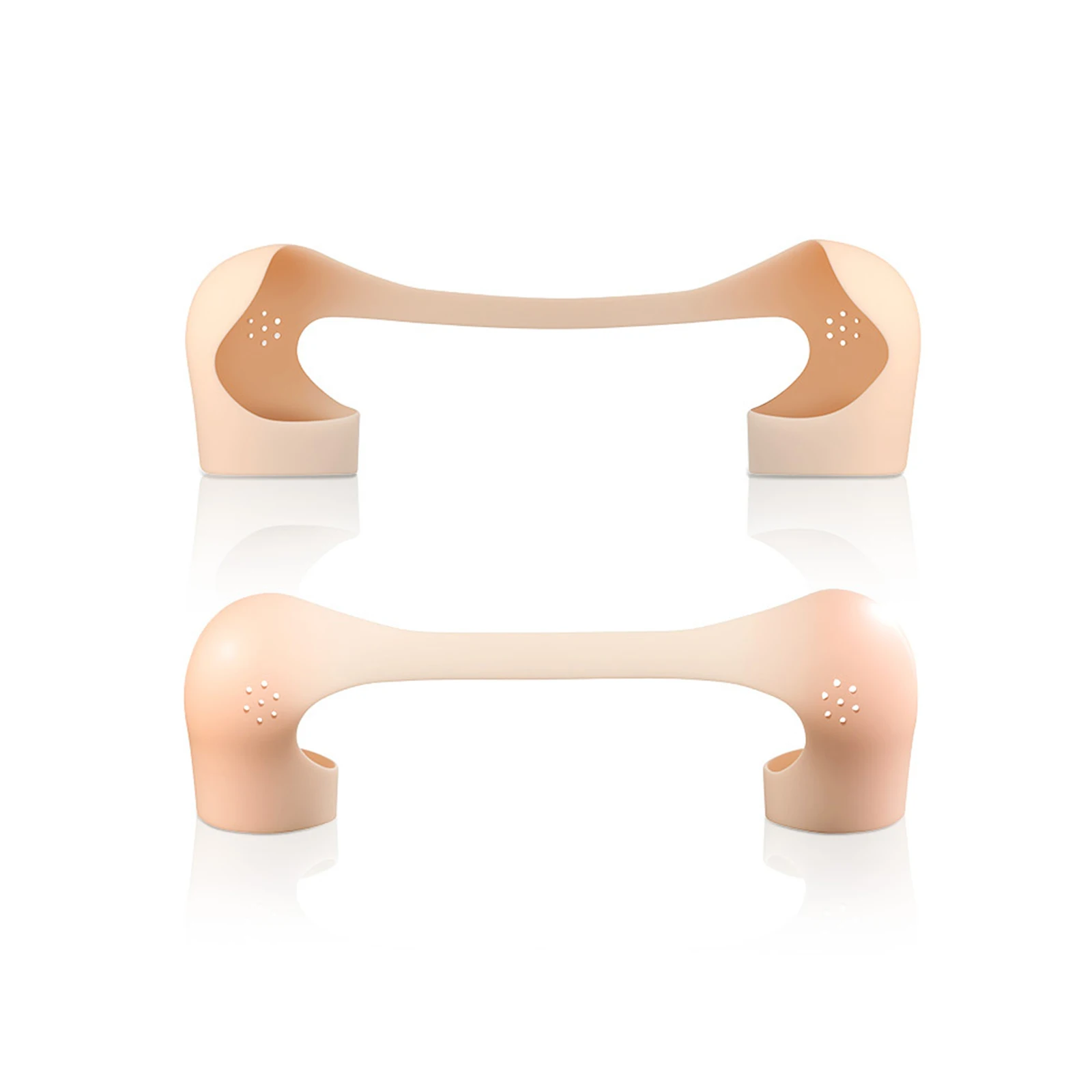 Unisex Women Men Silicone Non-slip Shoulder Pads Reusable Right-angle Shoulder Anti-sloping Shoulder False Shoulder Pads