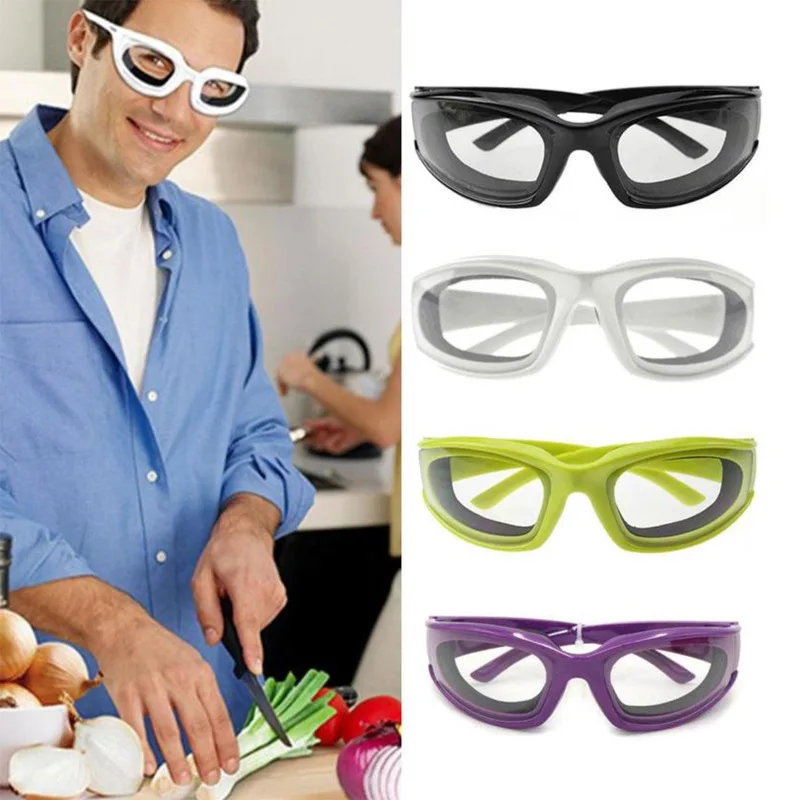 Gafas para cortar cebolla, gafas de protección ocular para cortar cebolla, Reduce las irritaciones vegetales, gafas de seguridad para cocinar el humo, herramienta de cocina