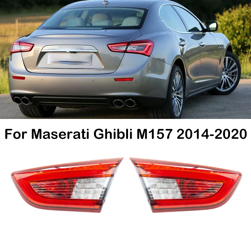 For Maserati Ghibli M157 2014 2015 2016 2017 2018 2019 2020 Car Rear Bumper Tail Light Tail Lamp Brake Lamp 670004682 670004683