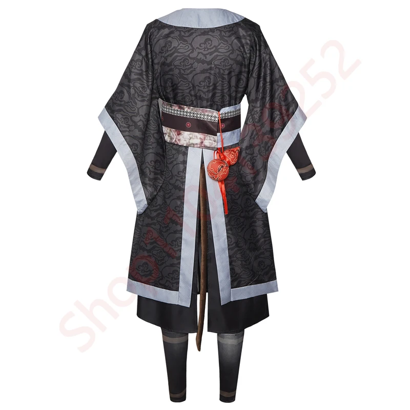 Black Myth Wukong Yin Yang Daoist Robe The Destined One Cosplay Costume Sun Wukong Outfit Adult Clothes Halloween Fancy Disguise