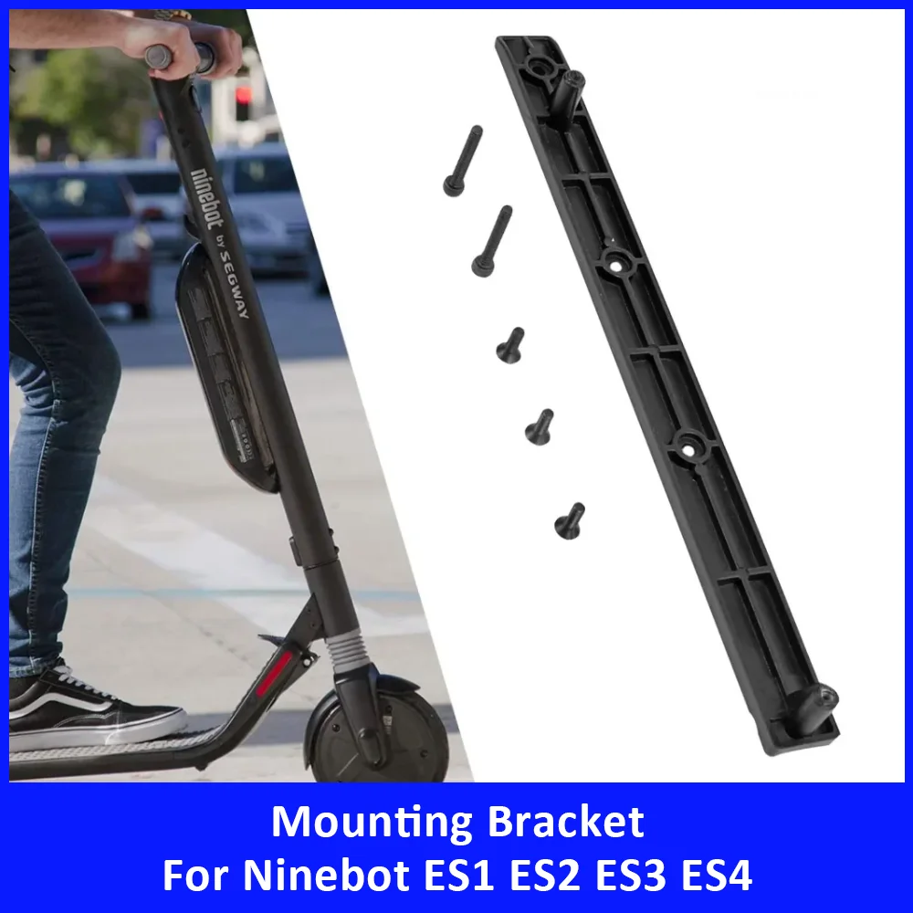 Aluminum Alloy External Battery Mounting Bracket Holder with Screws for Ninebot ES1 ES2 ES3 ES4 Scooter Replacement Accessories