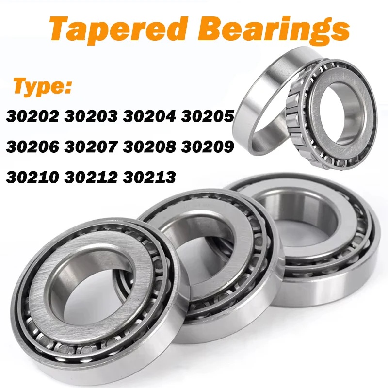 Weiyi 1pcs Single Row 30202 30203 30204 30205 30206 30207 30208 30209 30210 30212 30213 Tapered Roller Bearing Metric Wheel