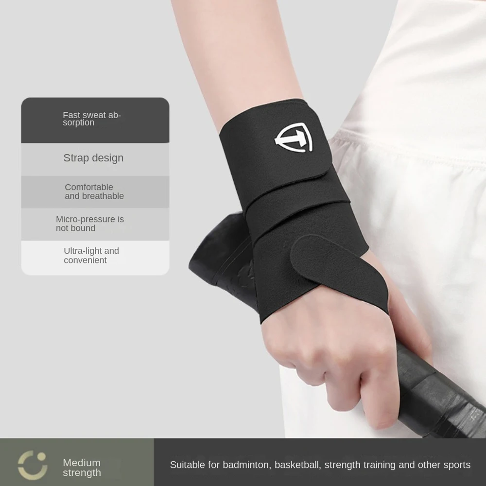 

High Elastic Badminton Wrist Guard Tendinitis Lightweight Thumb Wrist Support Brace Soft Breathable Wrist Protectors Band