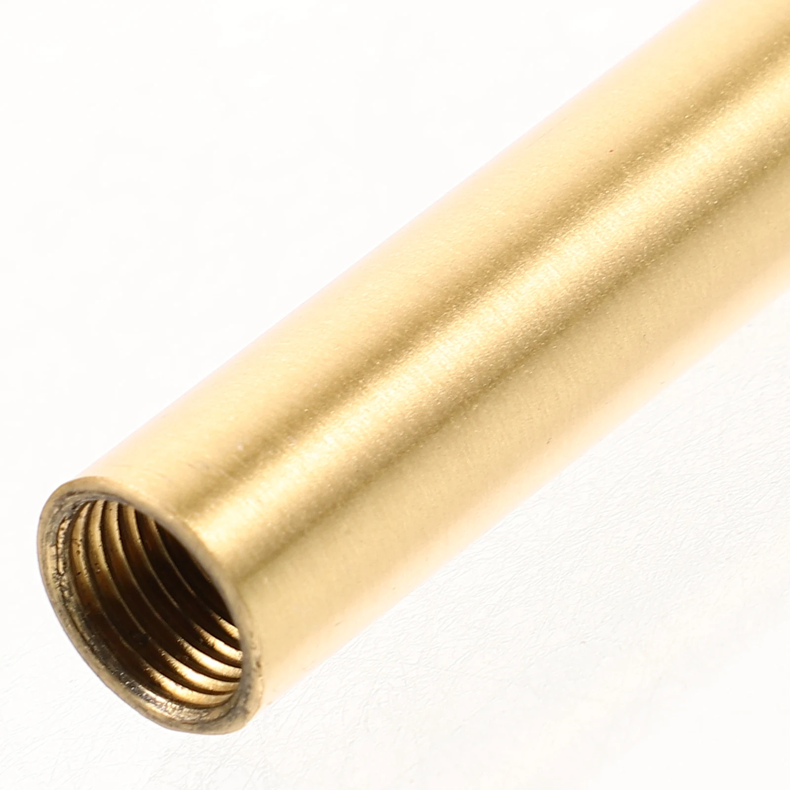 

15Cm Hollow M10 Inner Thread Straight Lamp Stem Replacement Durable Copper Material Easy Install Adjustable Height Retro Style
