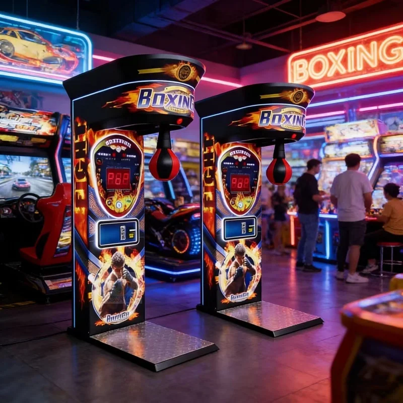 Adult Indoor Game Center Punch Boxing Arcade Machine Slots Amusement Boxing Game Equipment