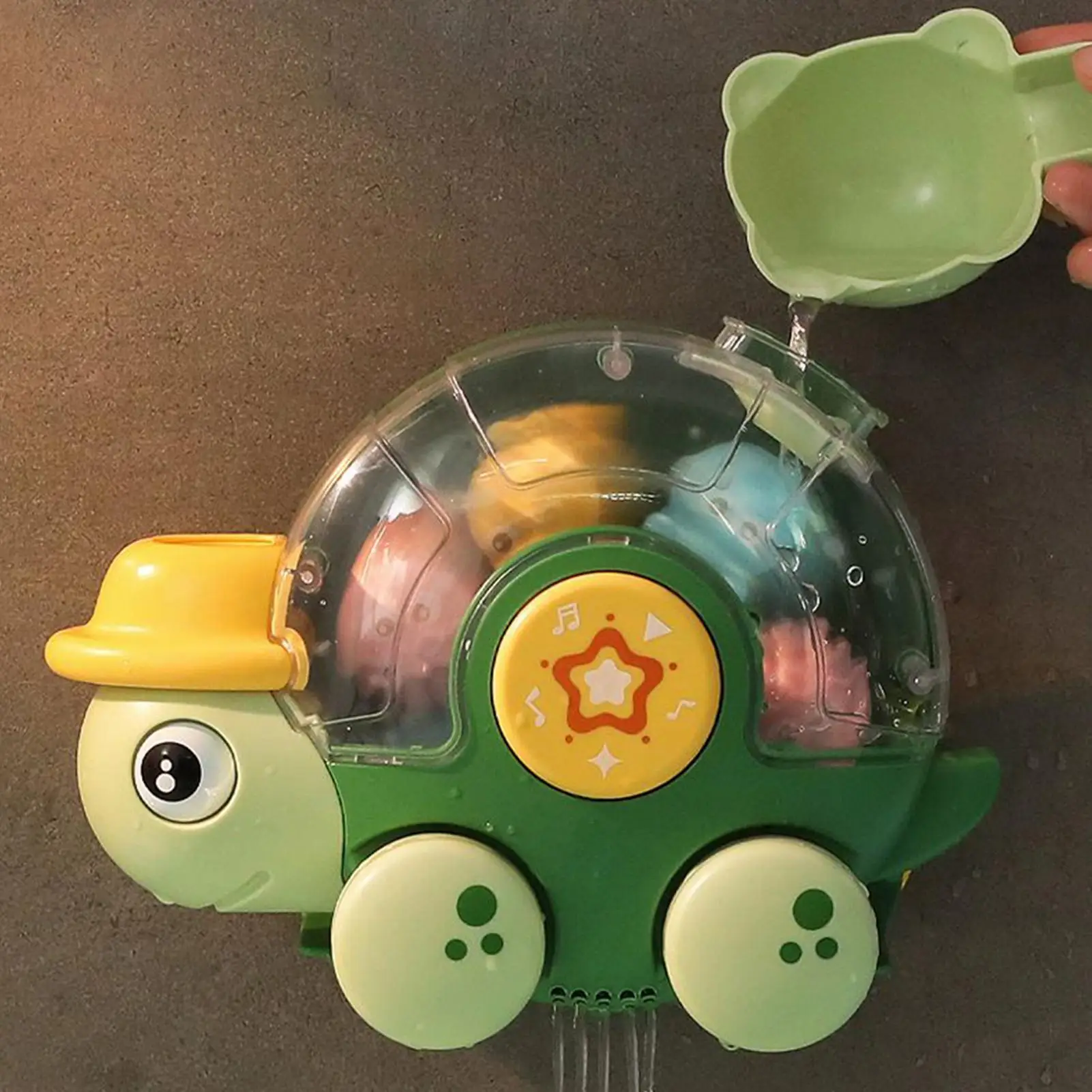 السباحة السلاحف صار حمام السلاحف المياه مع عجلة الحمام الحيوان سيارة لعبة حوض الاستحمام لعب مركبة للتخييم المنزل فندق السفر