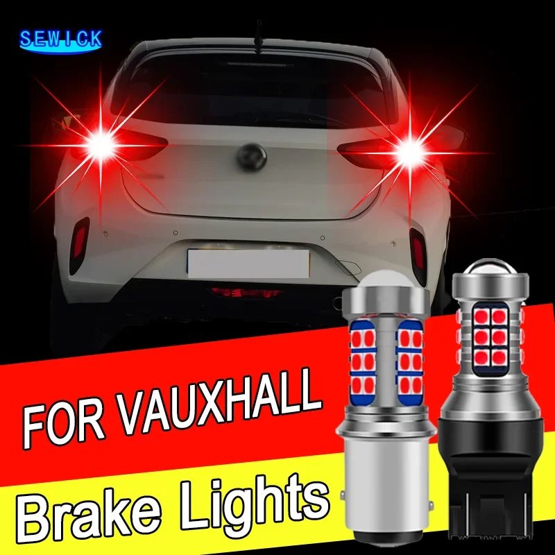 2pcs LED Brake Stop Tail Light Blubs For Opel/Vauxhall Corsa Insignia Karl Meriva Signum Vectra Zafira Tourer Movano Grandland X