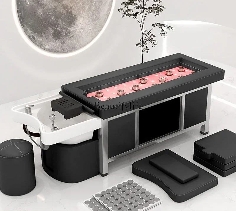 

ls 04ls 04Hair Salon Beauty Salon Special with Moxibustion Fumigation Head Massage Intelligent Constant Temperature Water Circul