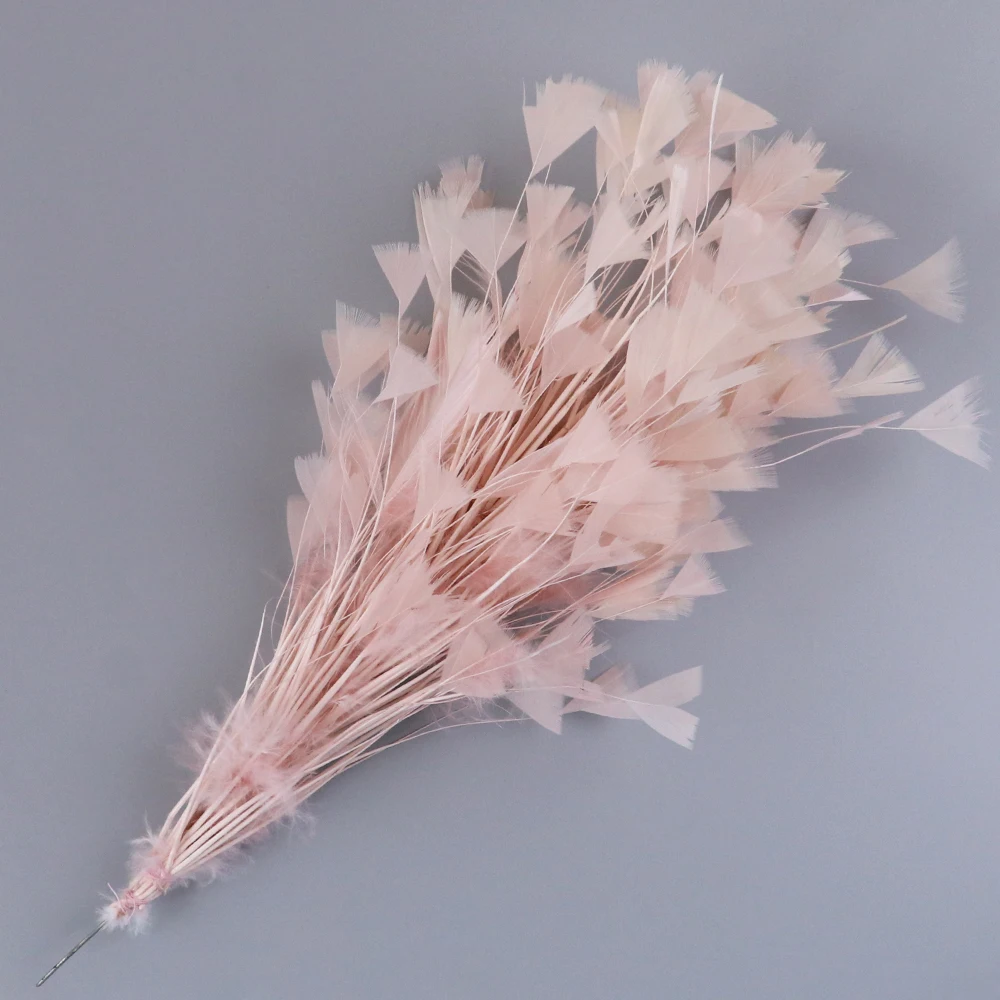 New 1 Bunch Beautiful Turkey Feather Wedding Corsages Feathers Craft For Headdress DIY Home Decoration Accessories Length 30CM