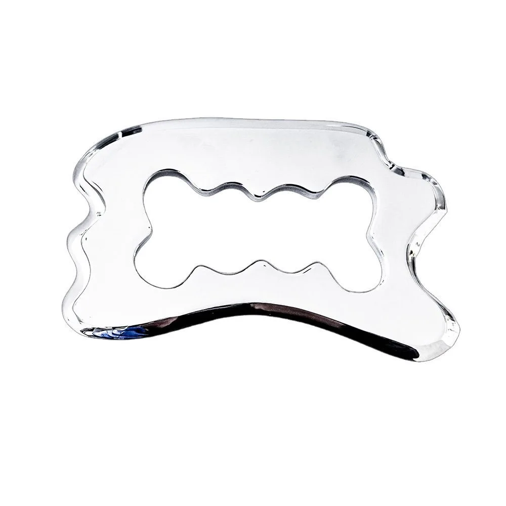 Ferramenta IASTM Gua Sha de aço inoxidável para fisioterapia, liberação miofascial, cuidados para quiropraxia e mobilização de tecidos macios