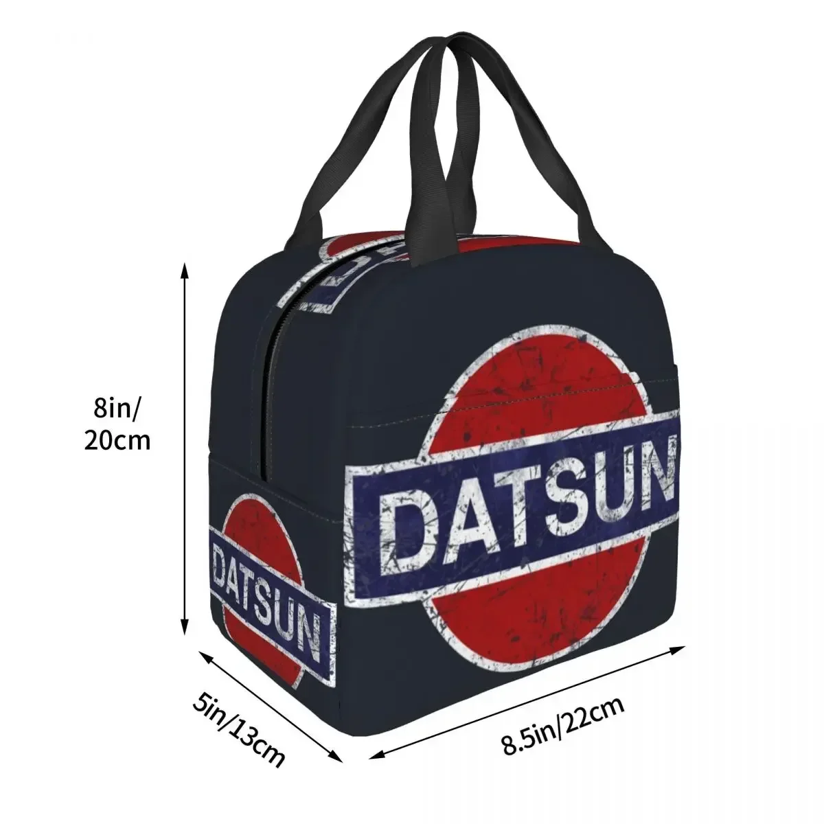 Datsun Vintage Car Thermal Insulated Lunch Bag Insulated bento bag Meal Container Food Storage Bags High Capacity Tote Lunch