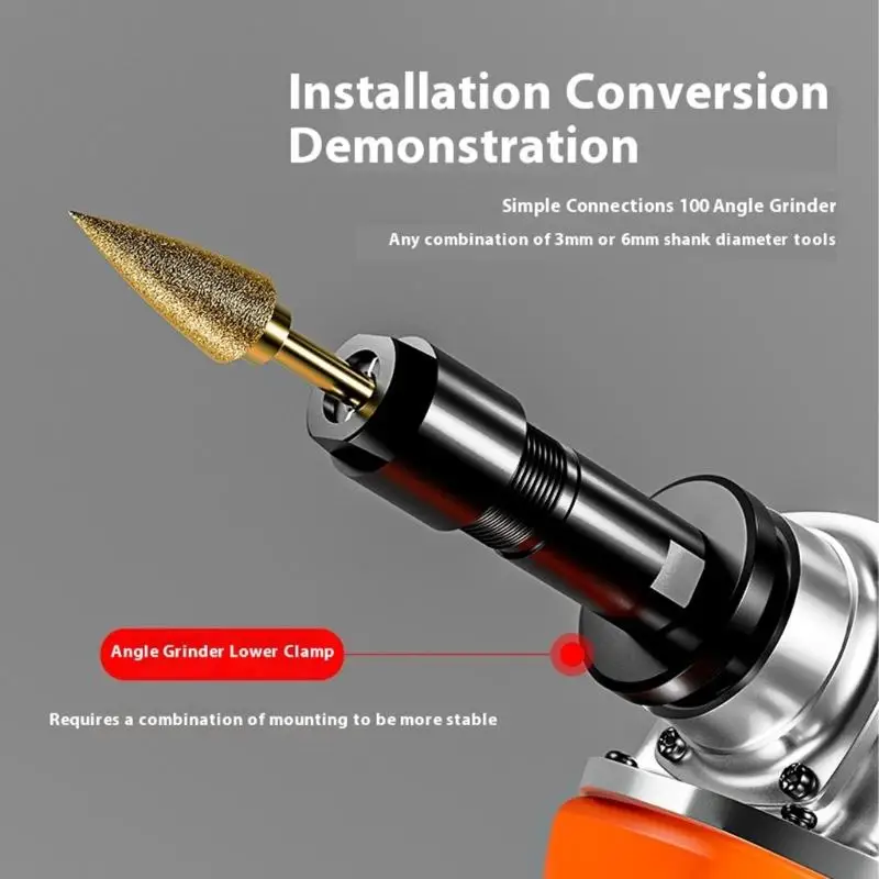 

Высококлассный стальной конвертер инструментальных инструментов подходит для различных электрических шлифовальных машин 87HA