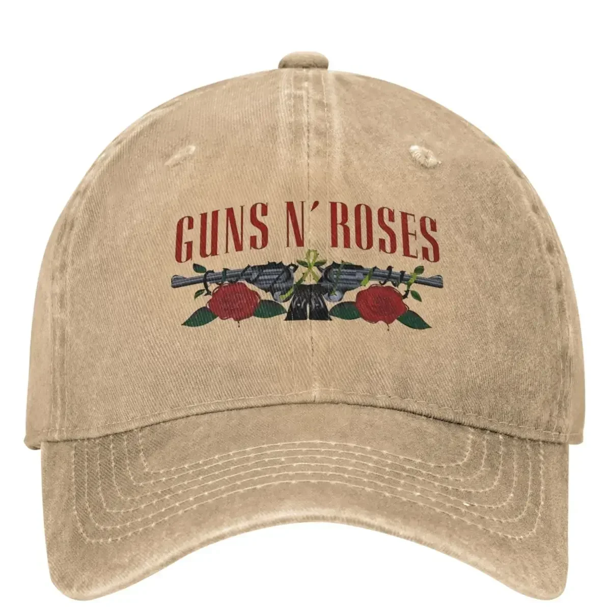 قبعة بيسبول Guns N Roses Band Merch للرجال والنساء، قبعة سائق الشاحنة كاجوال قابلة للتعديل